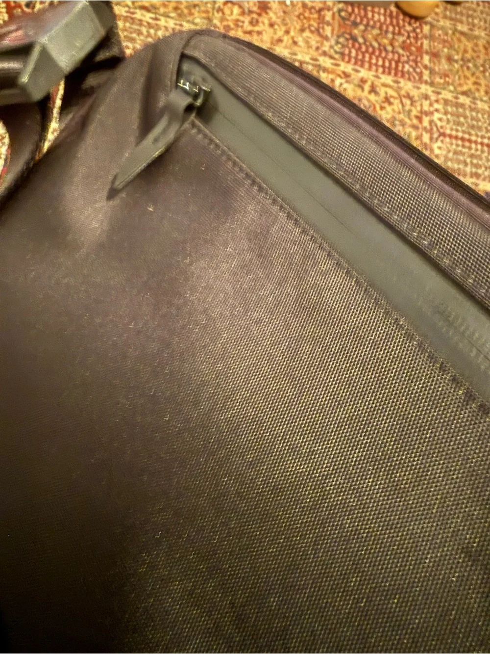 Alpaka Go Sling Mini V2 Black Crossbody Messenger Bag for Men